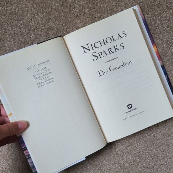 4/$20 The Guardian by Nicholas Sparks - Hardcover - Picture 2 of 5
